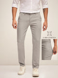 THE BEAR HOUSE Men Solid 4 Way Stretch Formal Trouser