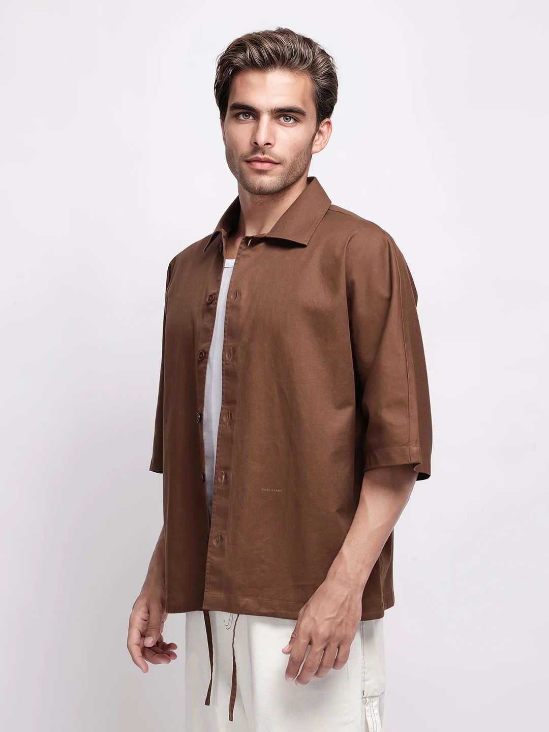 RARE RABBIT Men Comfort Opaque Casual Shirt