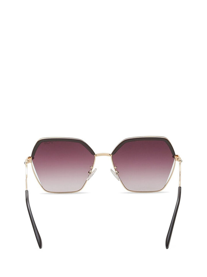 Irus oleh lensa wanita idee & cermin mata hitam aviator dengan lensa dilindungi UV IRS1161C2SG