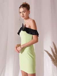 STREET 9 Cold-Shoulder Sheath Dress
