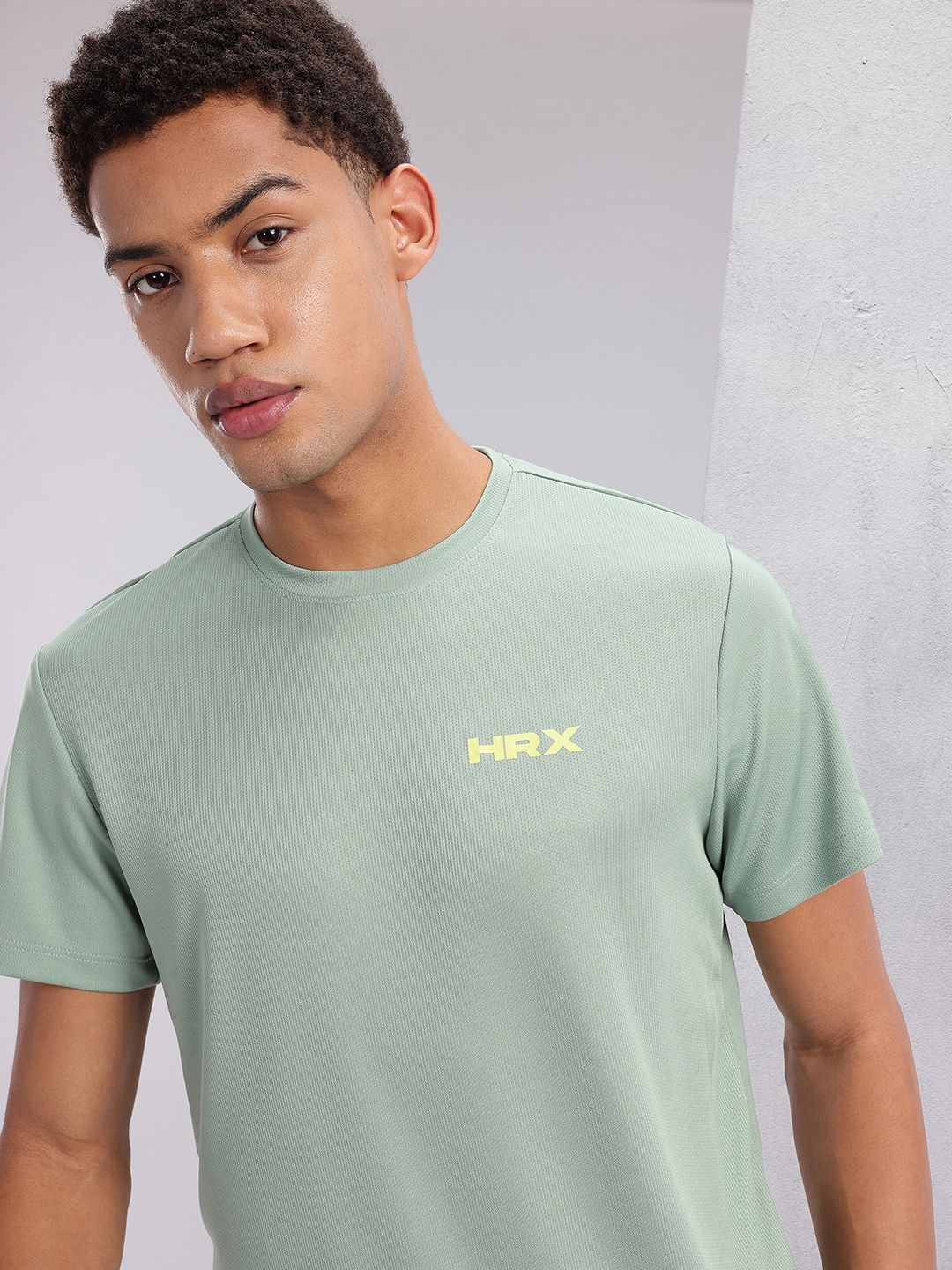 HRX by Hrithik Roshan Typography Print Rapid-Dry Running T-shirt