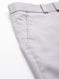 DENNISON Men Smart Tapered Fit Formal Trousers