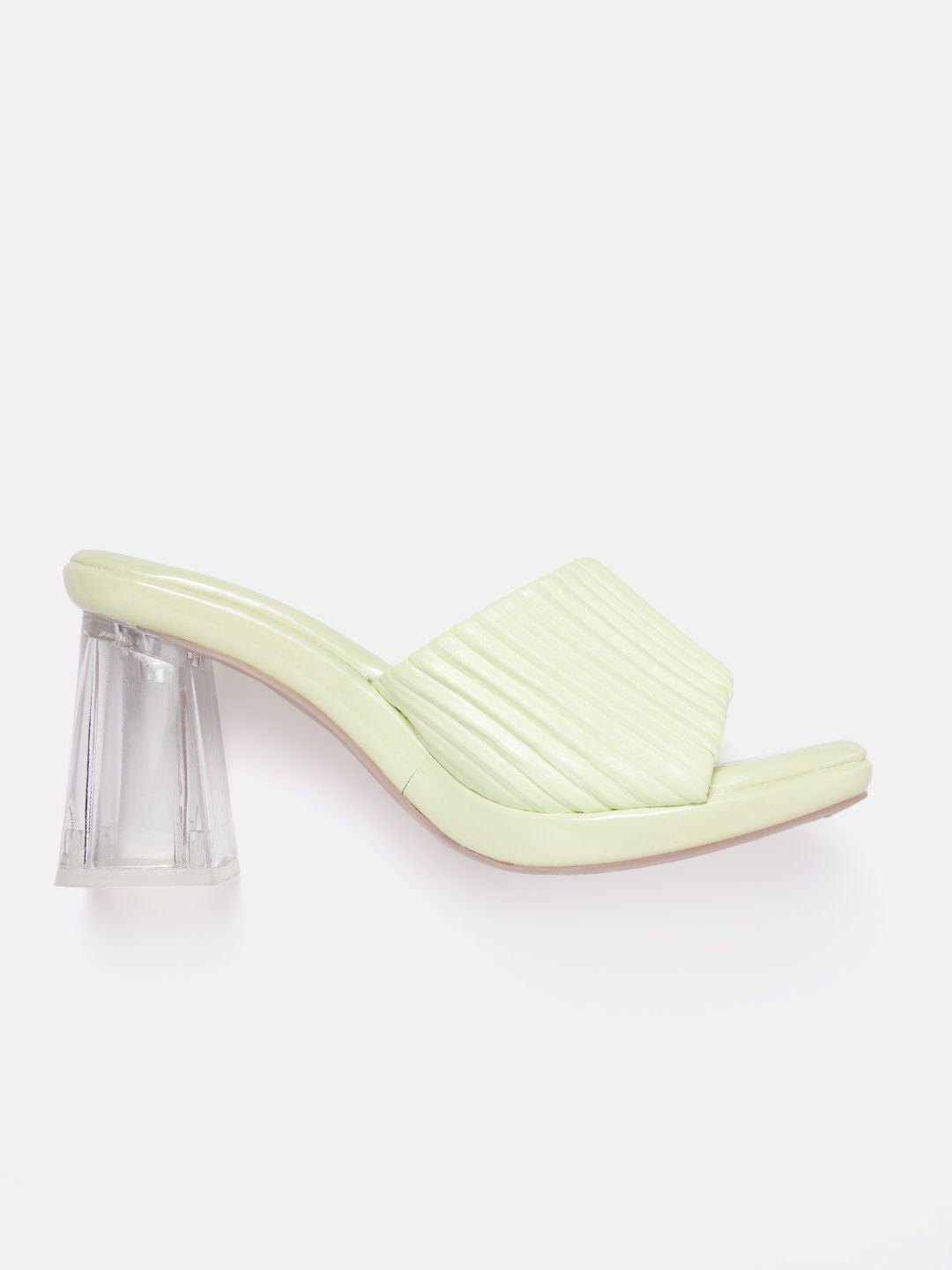 DressBerry Women Textured Straps Block Heels