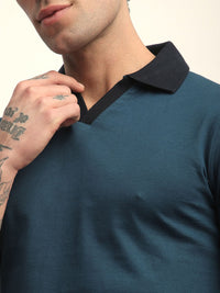 DILLINGER Men Short Sleeve Regular Fit Solid Polo Tshirt