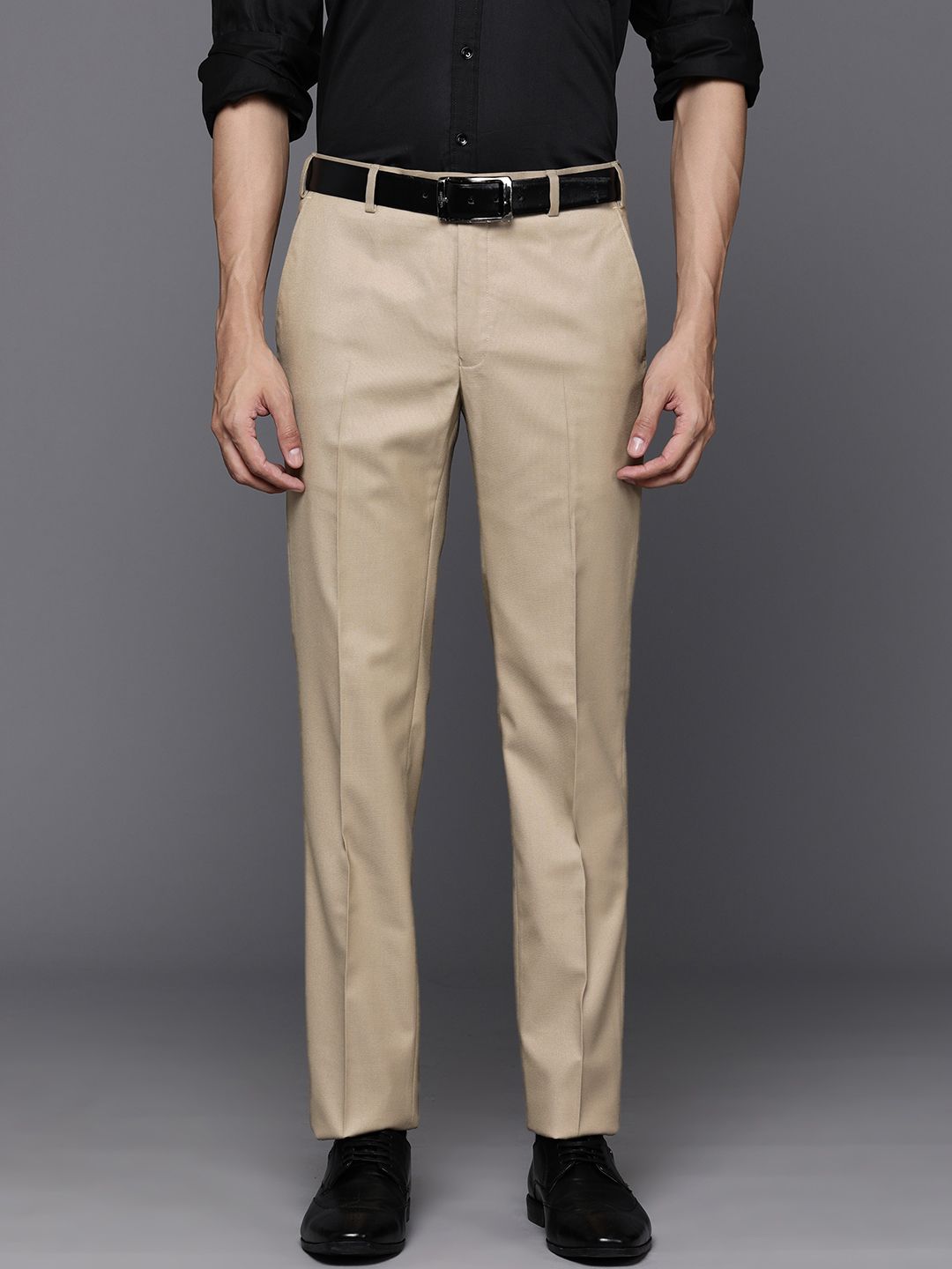 Raymond Men Slim Fit Formal Trousers