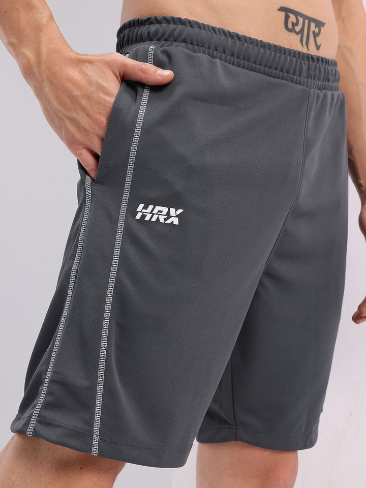 HRX by Hrithik Roshan Men Contrast Stitch Training Shorts
