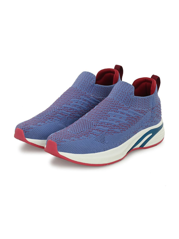 HRX by Hrithik Roshan Women Purple & White Mesh Walking Shoes