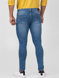 SPYKAR Men Skinny Fit Light Fade Stretchable Cotton Jeans