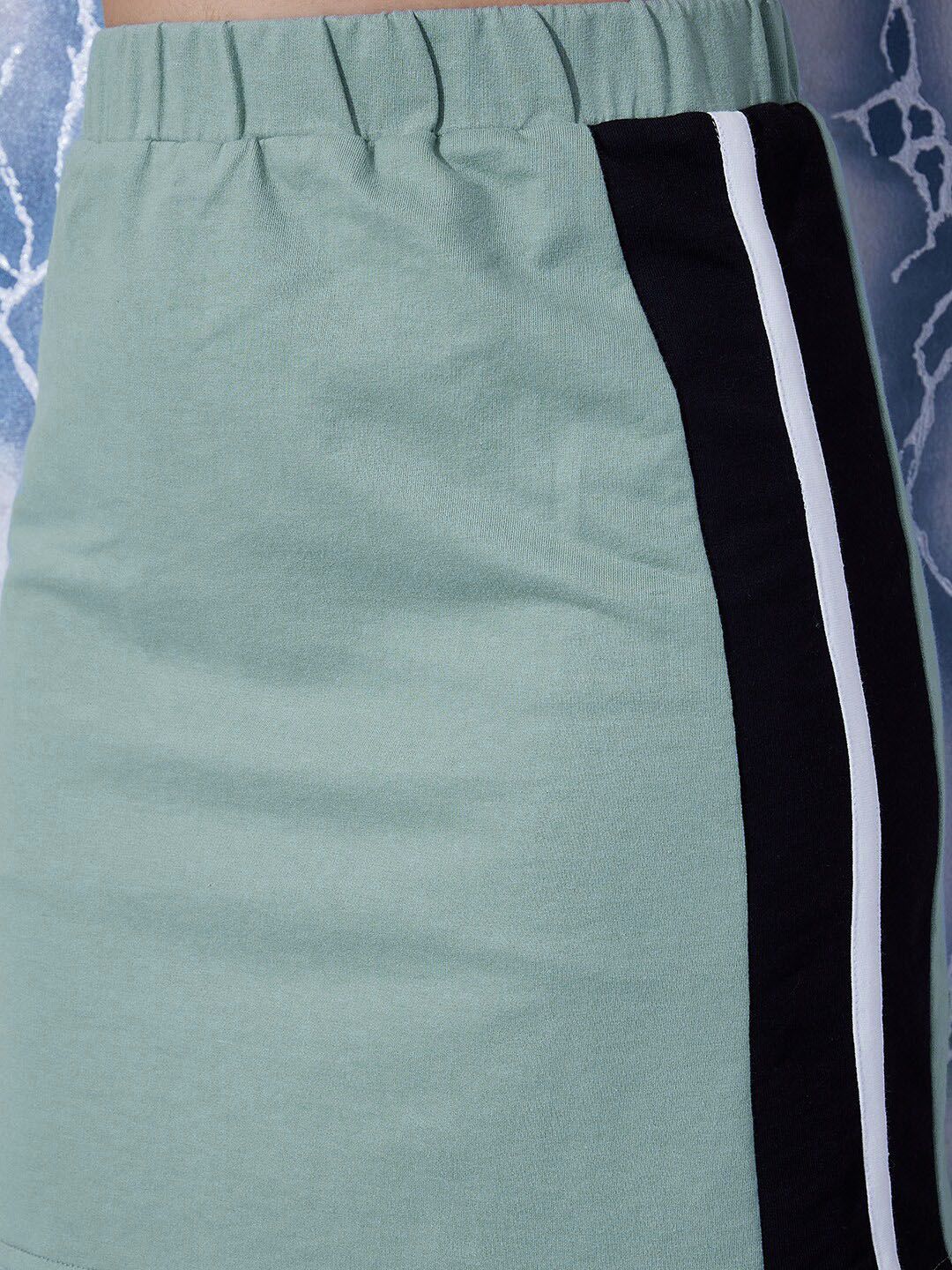 Athena Colourblocked Sweatshirt With Straight Skirt Co-Ords