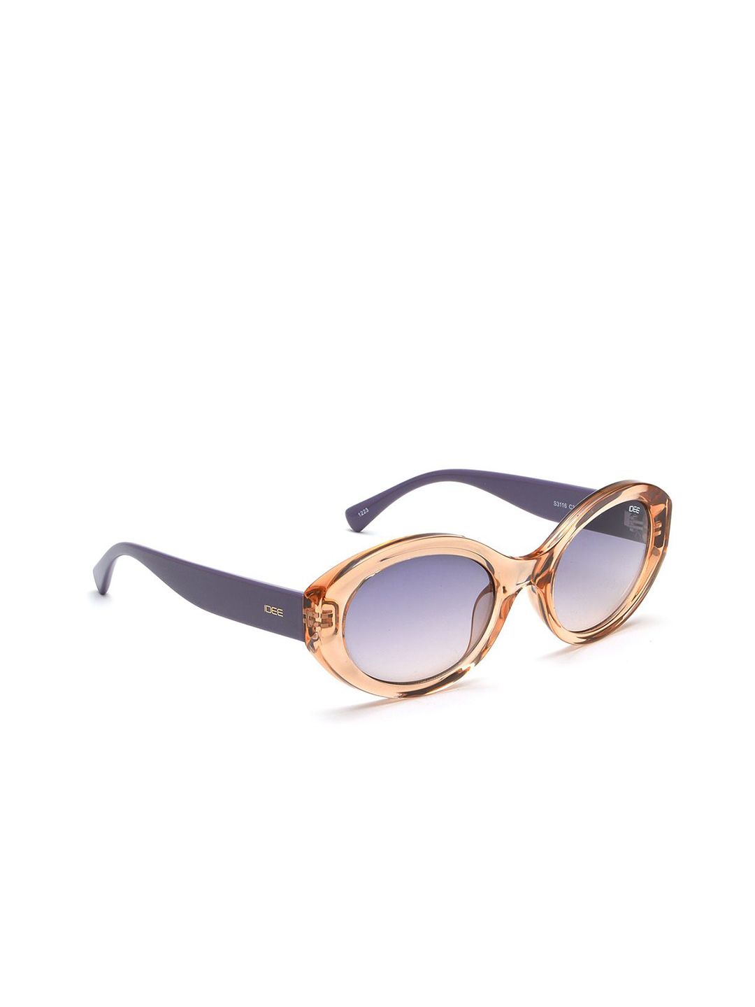 Idee Wanita Cermin mata hitam bujur dengan lensa lensa UV IDS3116C3SG