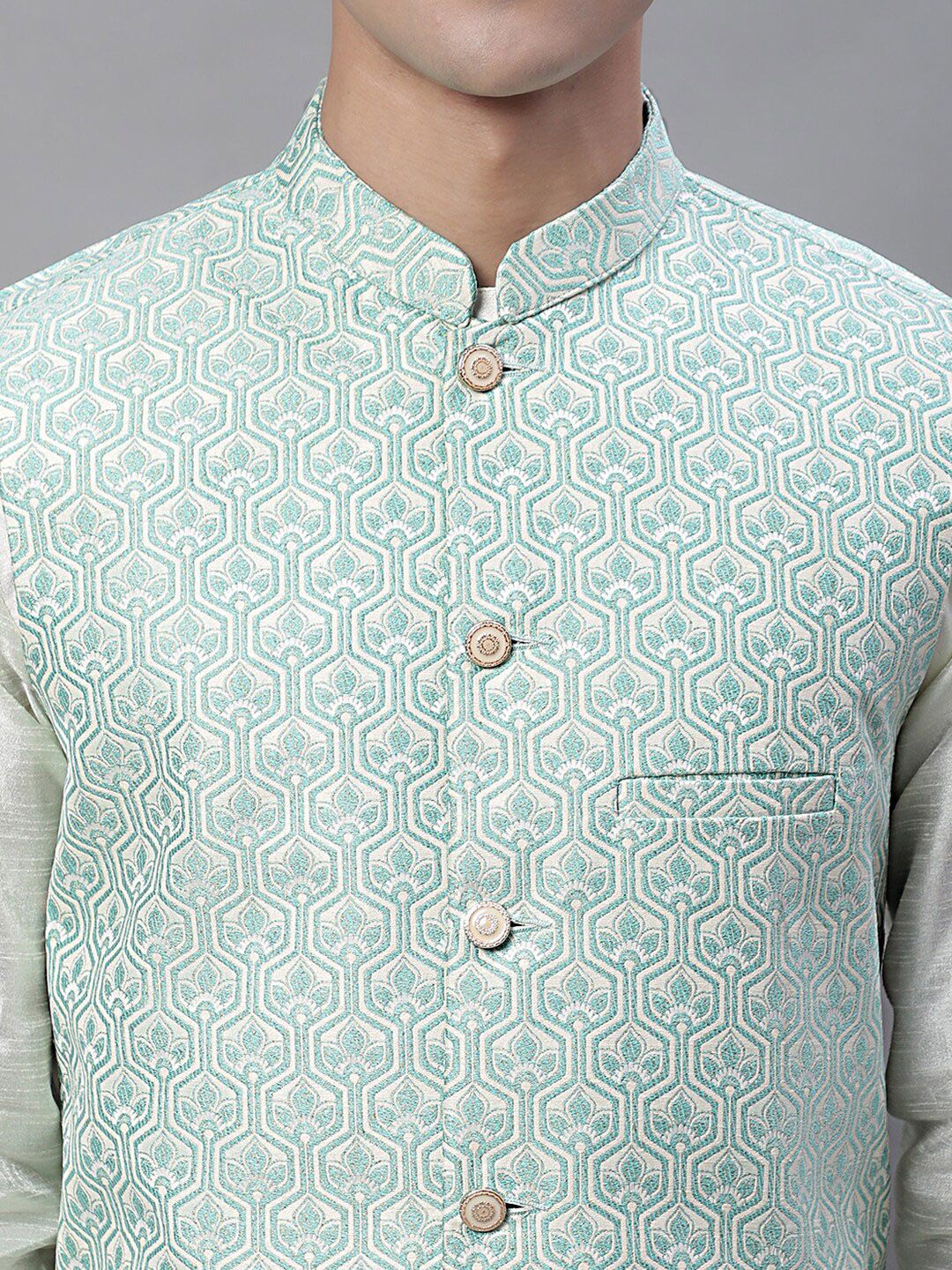 Anouk Men Woven Design Jackets