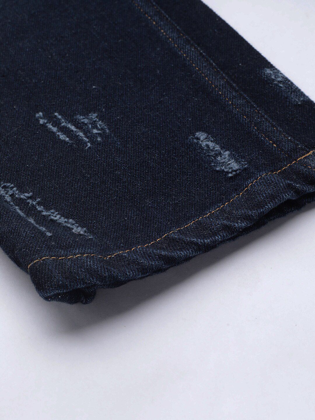STREET 9 Women Blue Relaxed Fit Mid-Rise Mildly Distressed Jeans