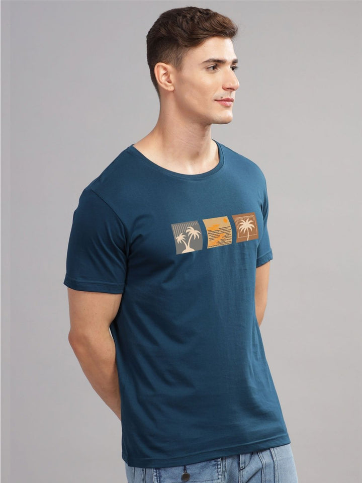 ADRO Men Printed T-shirt