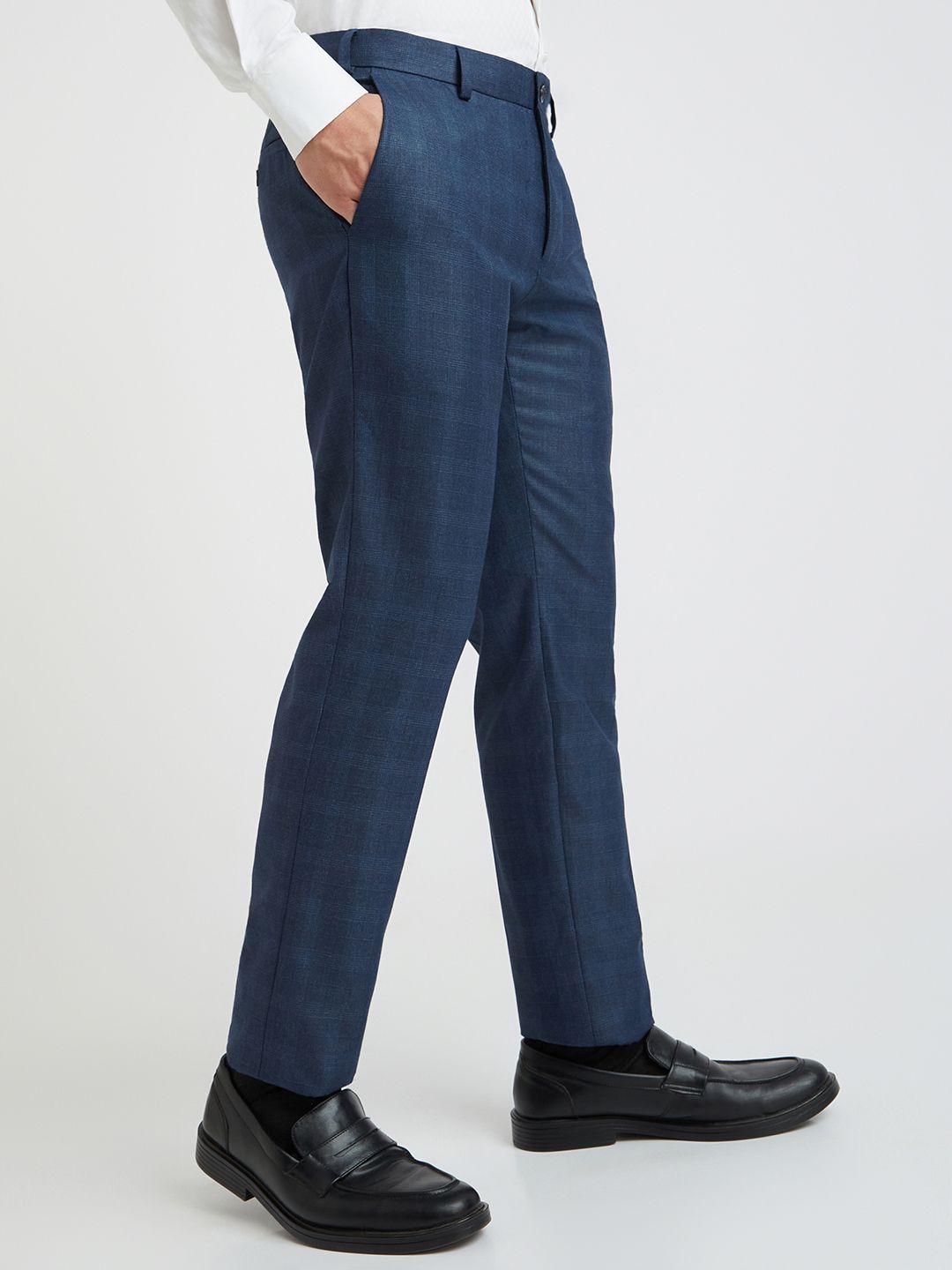 Raymond Men Slim Fit Formal Trousers