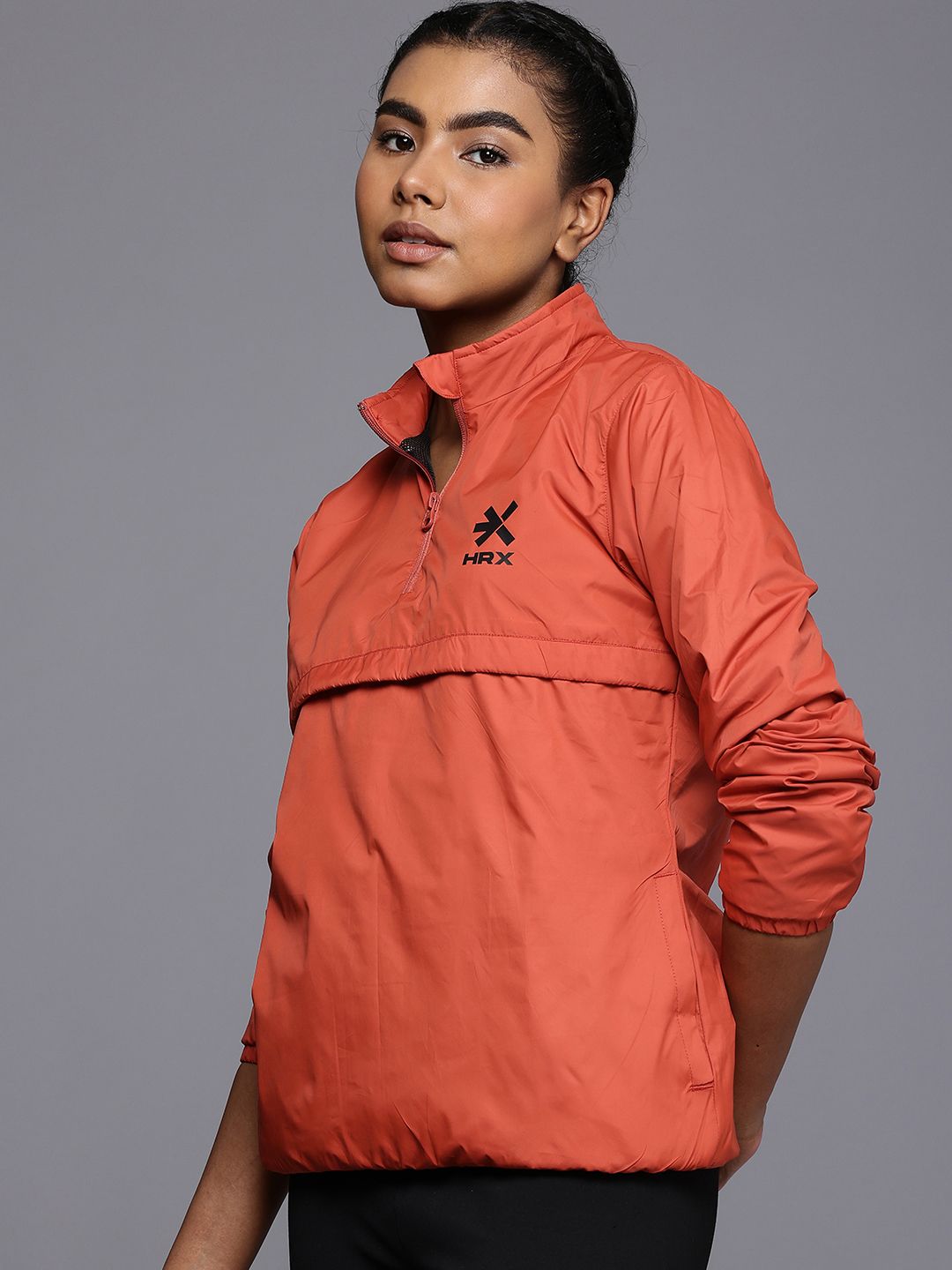 HRX by Hrithik Roshan Rapid-Dry Antimicrobial Finish Training Sporty Jacket