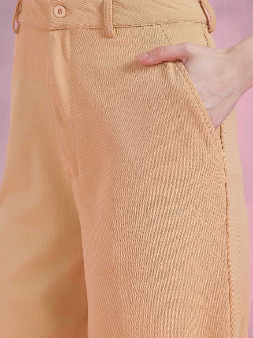 DressBerry Single-Breasted Waistcoat with Wide-Leg Trousers