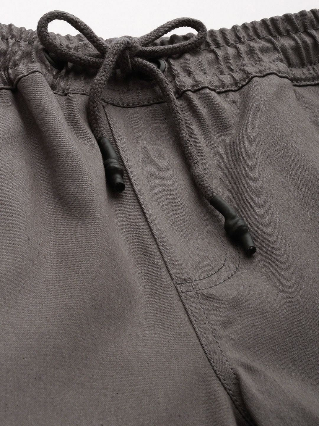The Indian Garage Co Men Solid Slim Fit Joggers