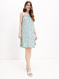 DressBerry Floral Whimsy Smock-N-Flow Dress