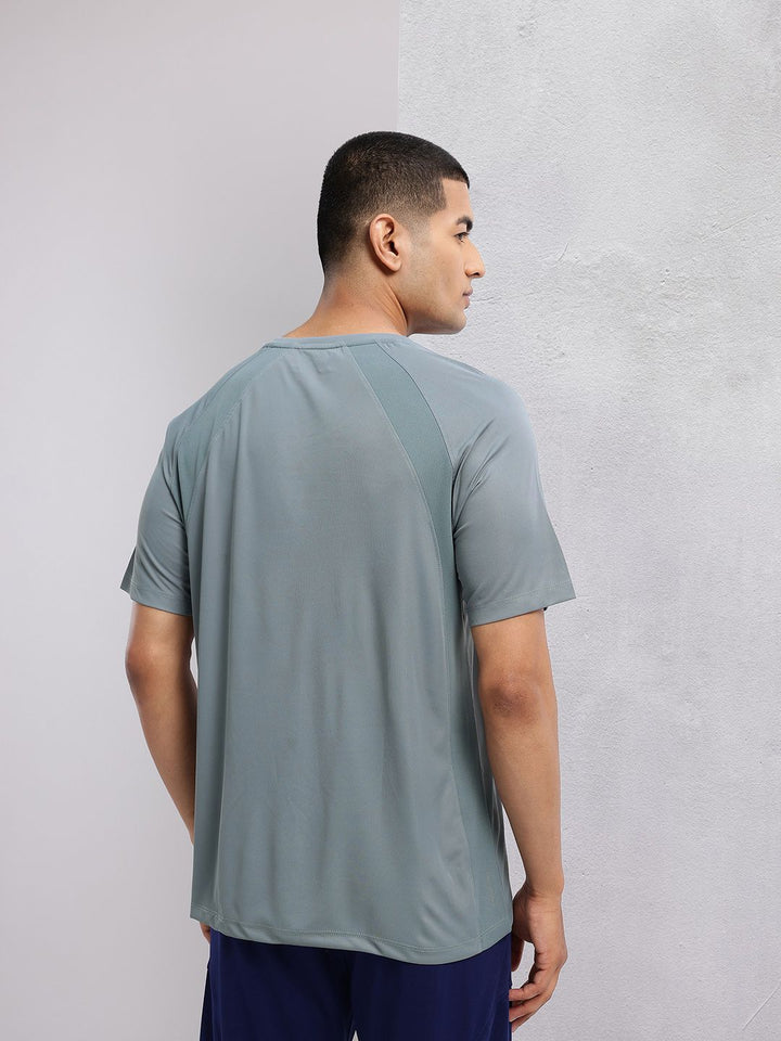HRX by Hrithik Roshan Brand Logo Detail Raglan Sleeves Rapid-Dry Training T-shirt