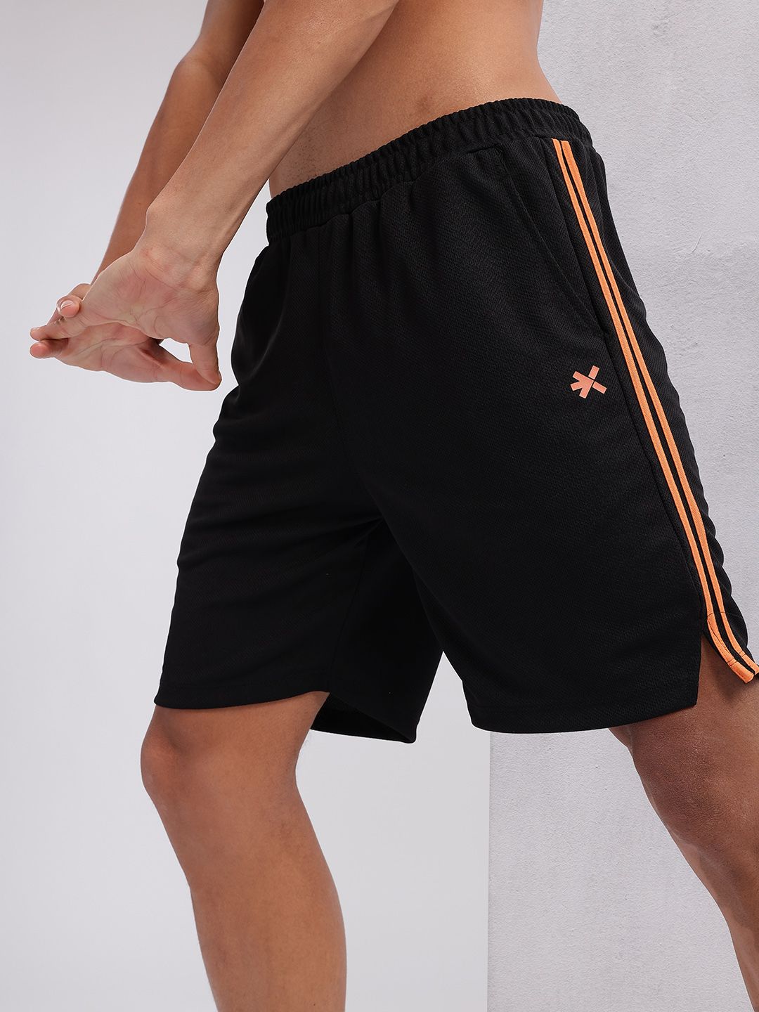 HRX by Hrithik Roshan Men Perforated Rapid-Dry Training  Shorts
