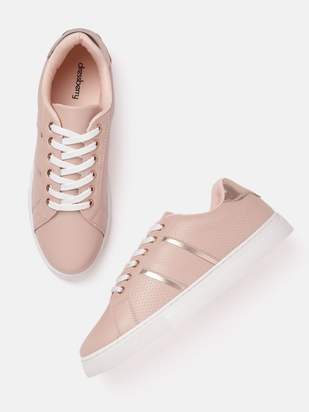 DressBerry Women Perforated Sneakers