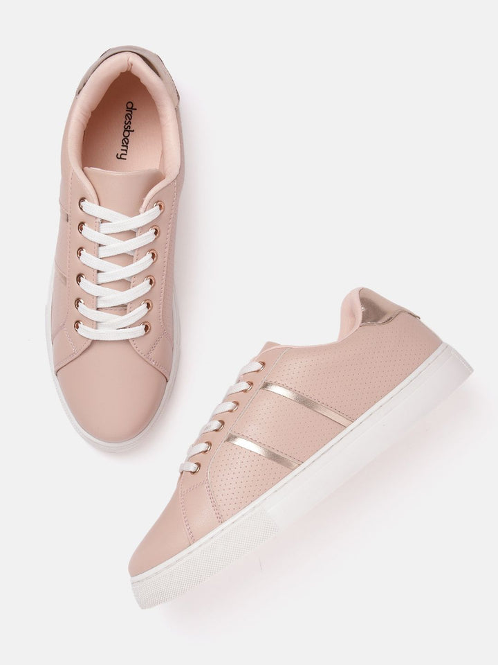 DressBerry Women Perforated Sneakers