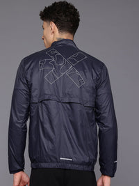 HRX by Hrithik Roshan Brand Logo Rapid Dry Running Tailored Jacket