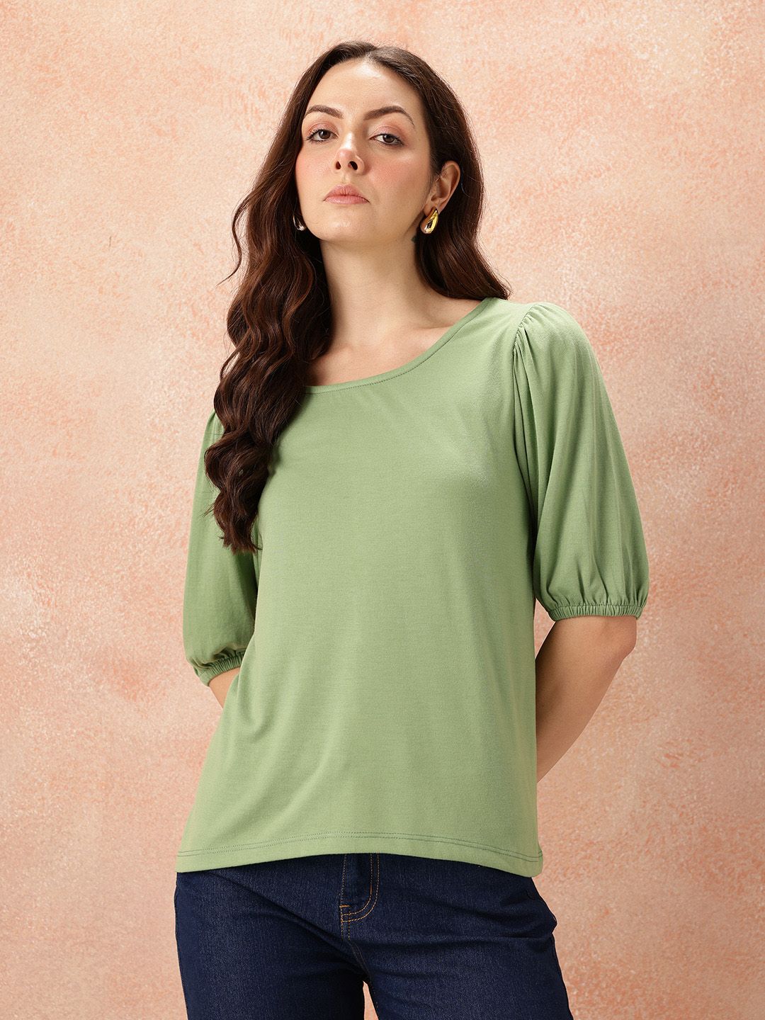 all about you Puff Sleeves Top