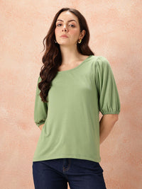 all about you Puff Sleeves Top