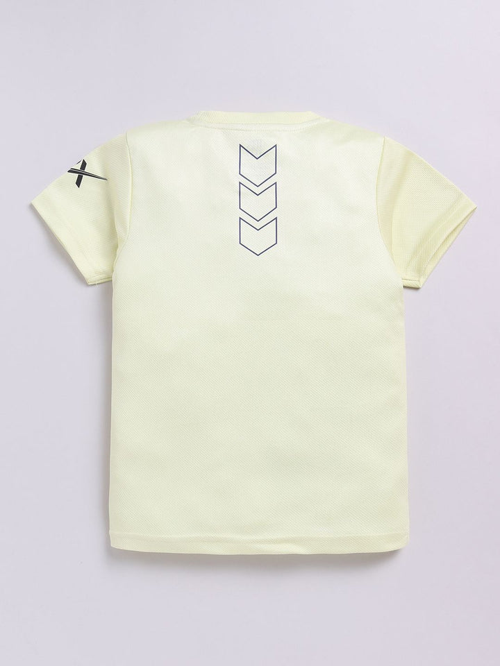 HRX by Hrithik Roshan Boys Typography Printed Rapid-Dry T-shirt