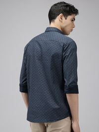 Park Avenue Pure Cotton Slim Fit Printed Casual Shirt