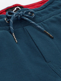 Being Human Men Solid Pure Cotton Shorts With Side Stripe Details