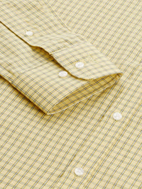 Park Avenue Pure Cotton Slim Fit Checked Formal Shirt
