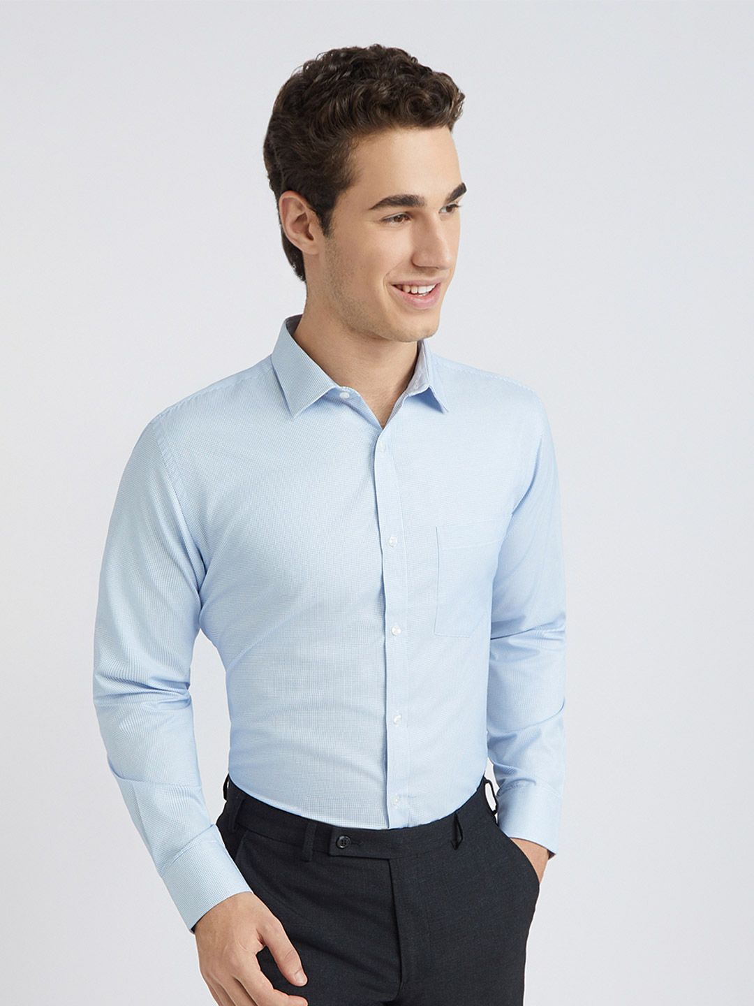 Park Avenue Men Slim Fit Work Formal Shirt