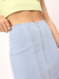 DressBerry Mini Skirt Saga Denim Skirt