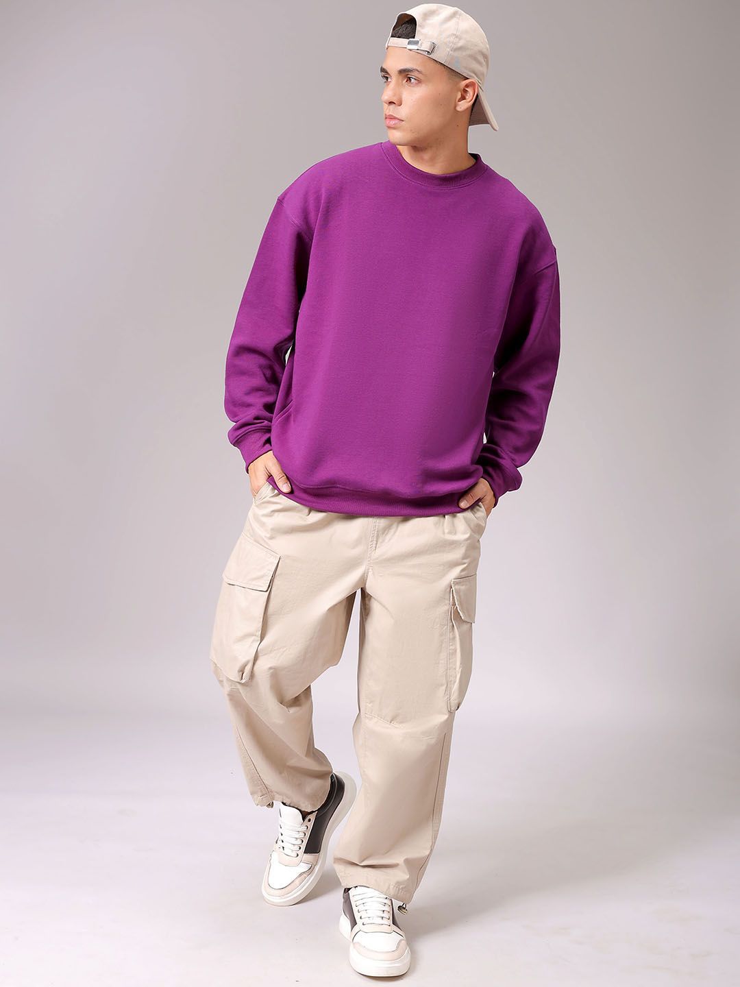 The Indian Garage Co Men Long Sleeves Round Neck Sweatshirt