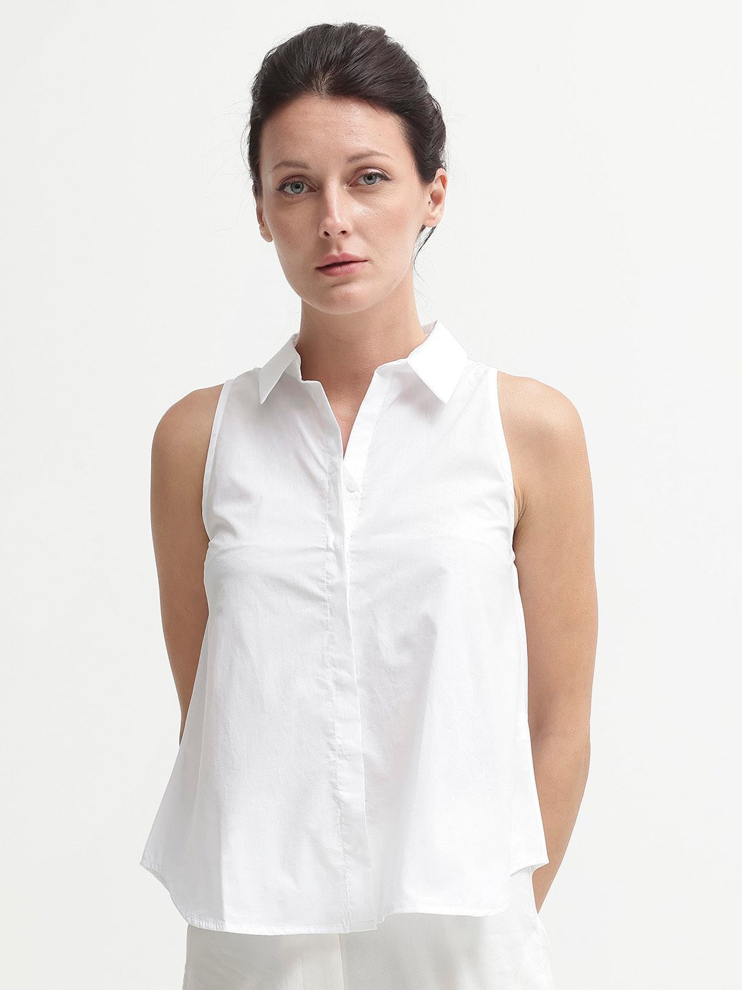 RAREISM Cotton Shirt Style Top