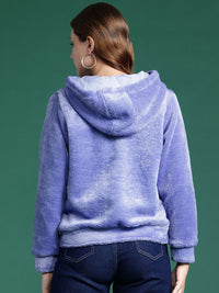 DressBerry Women Faux Fur Woven Jacket