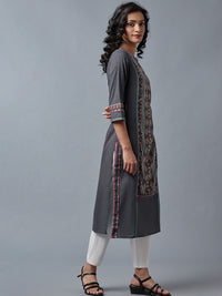 W Straight Cotton Kurta