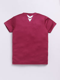 HRX by Hrithik Roshan Boys Typography Printed Rapid-Dry T-shirt