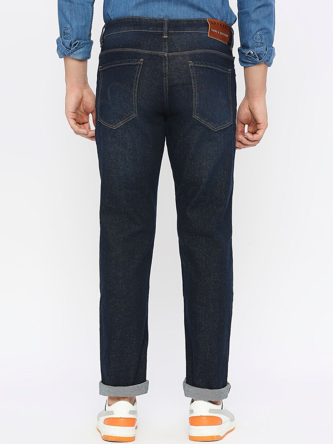 SPYKAR Men Relaxed Fit Light Fade Stretchable Clean Look Jeans