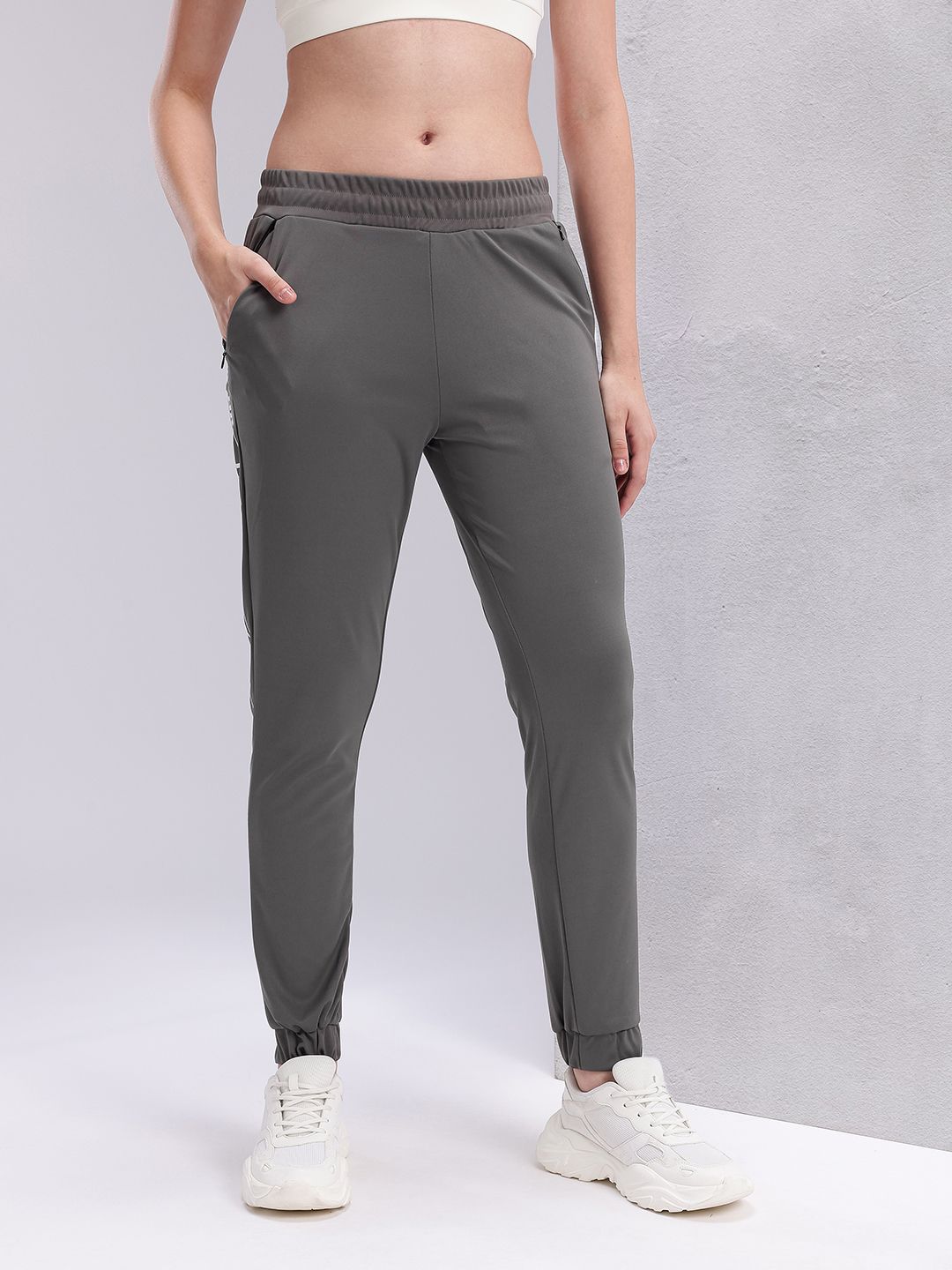 HRX by Hrithik Roshan Women Brand Logo Detail Training Joggers