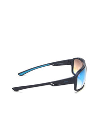 Idee lelaki cermin mata hitam persegi dengan lensa dilindungi UV-ids3019c4sg