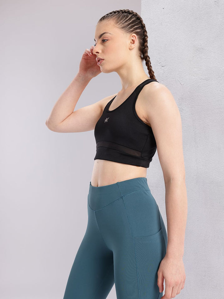 HRX by Hrithik Roshan Full Coverage Lightly Padded Rapid-Dry Running Bra KR4103_03_A