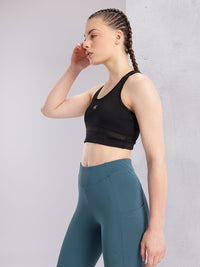 HRX by Hrithik Roshan Full Coverage Lightly Padded Rapid-Dry Running Bra KR4103_03_A