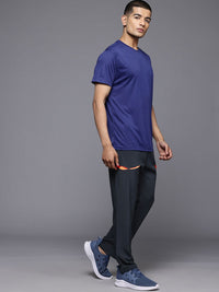 HRX by Hrithik Roshan Men Rapid-Dry Running Track Pants with Pocket Detailing