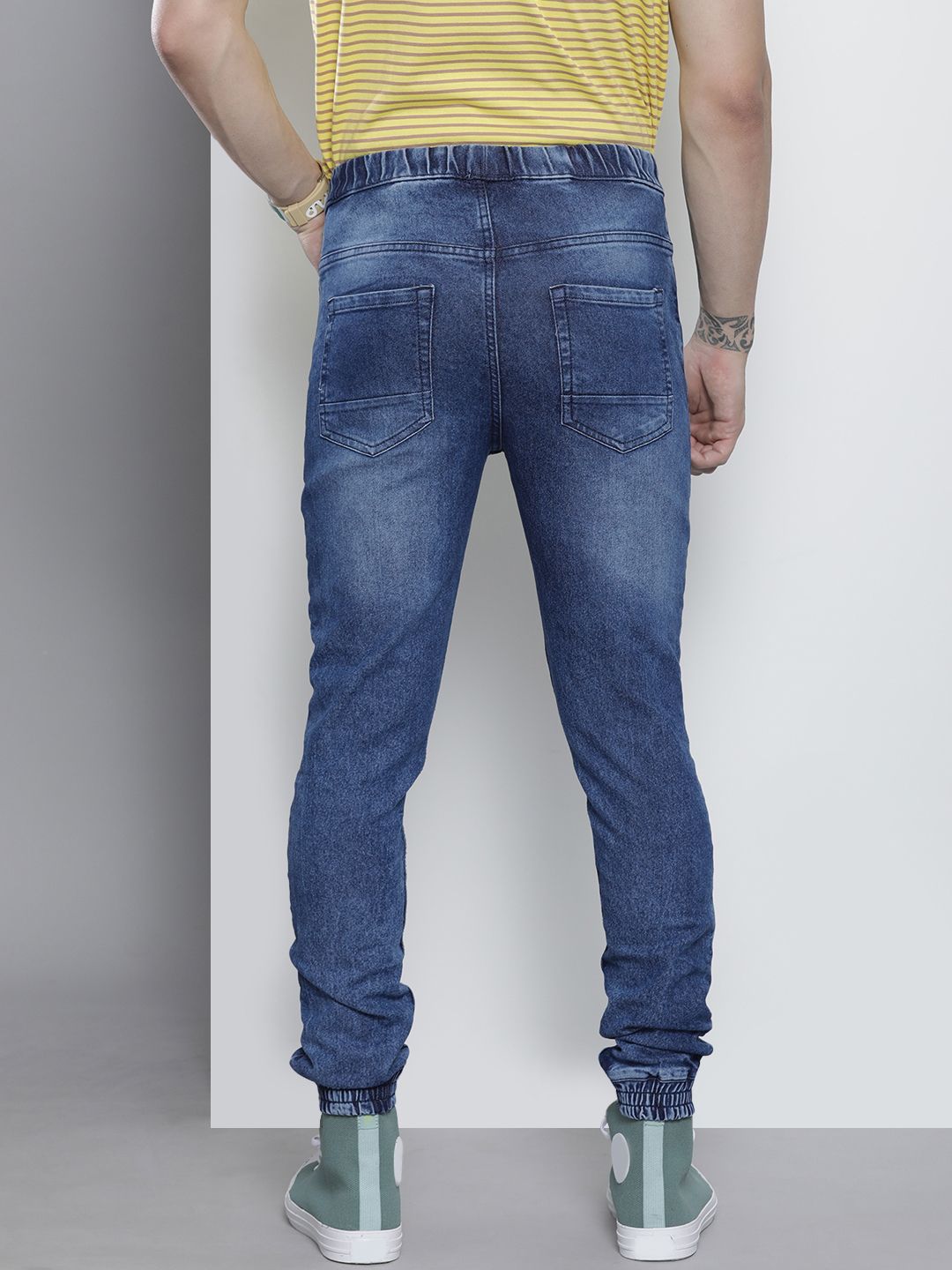 Jeans Jeans Jeans Garage CO Lelaki Blue Light yang boleh diperbaharui