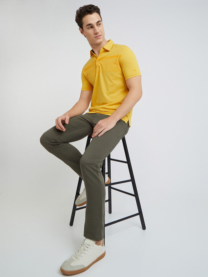 Park Avenue Polo Collar Slim Fit T-shirt