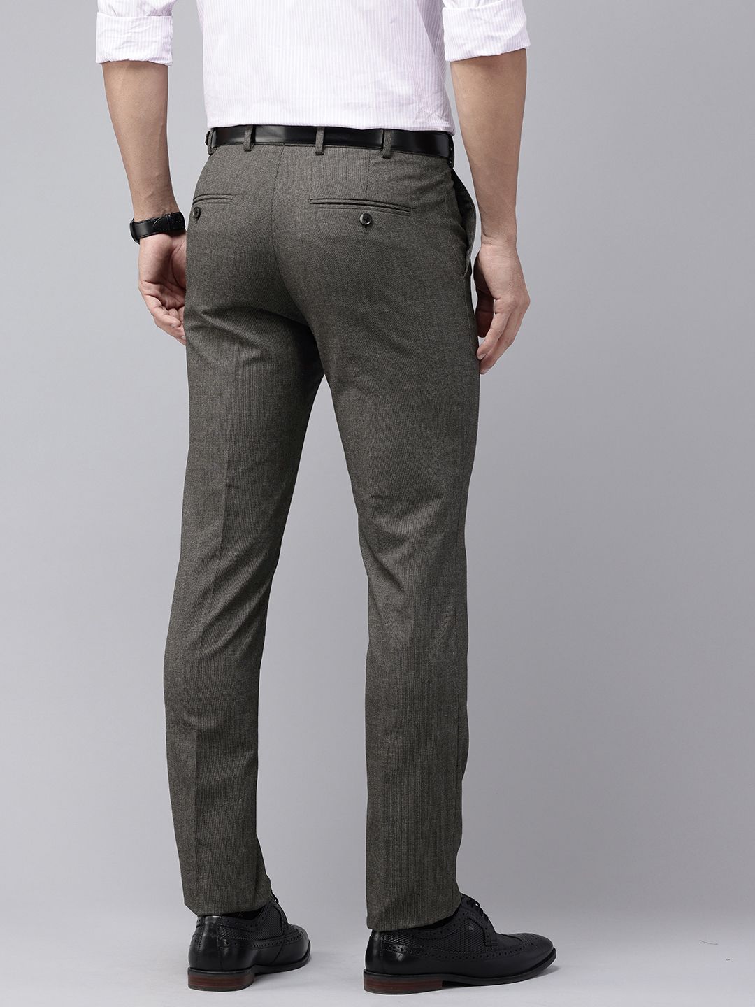 Park Avenue Men Slim Fit Formal Trousers