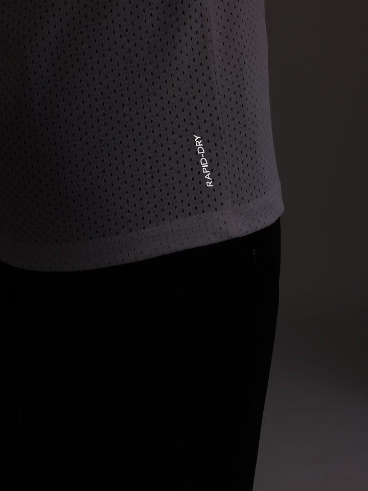 HRX by Hrithik Roshan Perforated Rapid-Dry Training T-shirt
